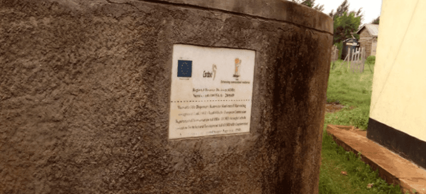 Rainwater harvesting infrastructure
